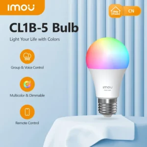 Ampoule intelligente connectée LED Wifi B5 E27 9W - IMOU