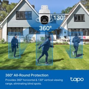 Tapo C500 Caméra de Surveillance Wi-Fi Extérieure Rotative Full HD – Image 4