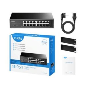 4S_GS1016 - Switch 16-Port Gigabit Metal Cudy