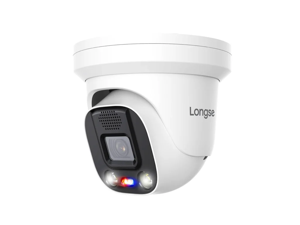 Caméra IP à dissuasion active 8 MP Longse CMLCKL8AD – vue 2