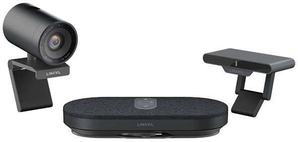 Kit de visioconférence USB Fanvil CA400 avec caméra, haut-parleur et récepteur – vue 5