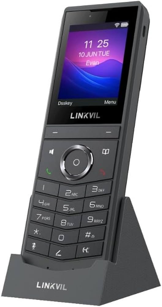 Téléphone Wi-Fi 6 portable avec bouton PTT Fanvil W620W – vue 6