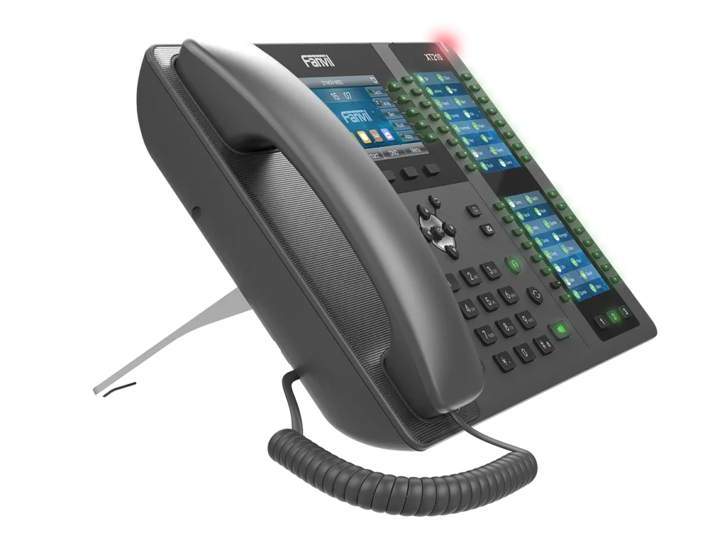 Téléphone IP de direction 20 lignes SIP Fanvil X210 – vue 3