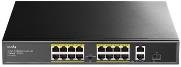 Switch PoE+ 16 ports 10/100 avec 2 ports Gigabit et 1 SFP, 200 W, Cudy FS1018PS1 – vue 4