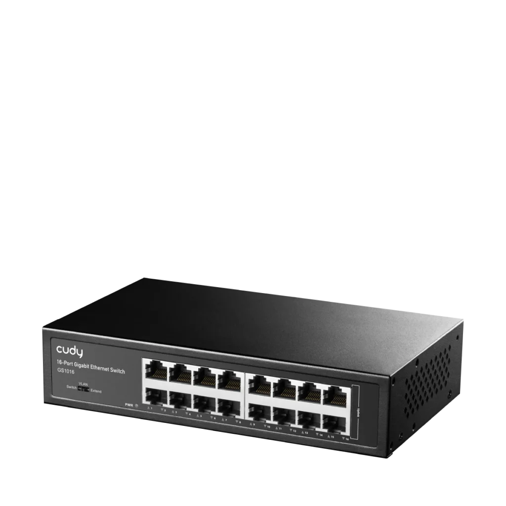 Switch 16 ports Gigabit rackable Cudy GS1016 – vue 2