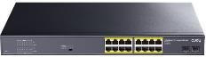 Switch PoE+ 16 ports Gigabit avec 2 SFP, 200 W, Cudy GS1020PS2 – vue 5