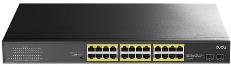 Vue 6 du switch 24 ports Gigabit, 300 W