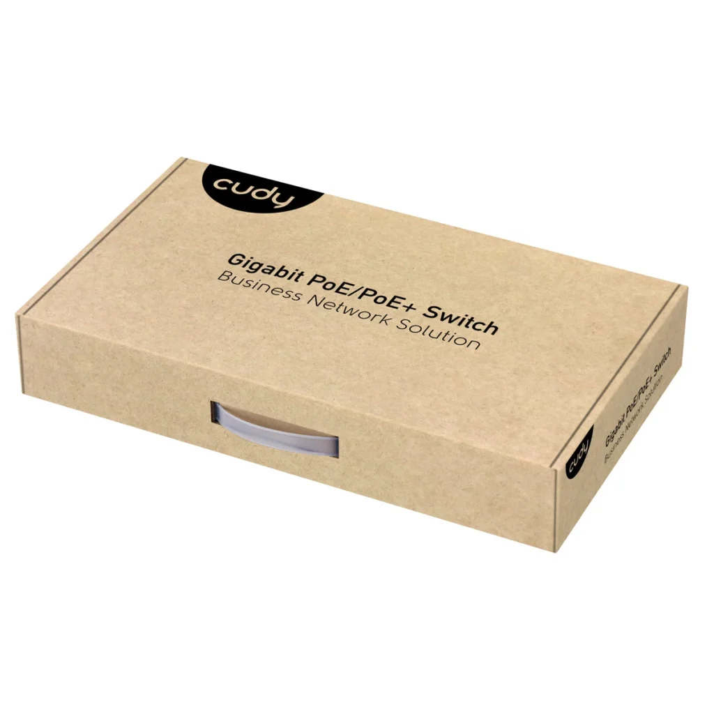 Switch PoE+ 24 ports Gigabit avec 2 SFP, 300 W, Cudy GS1028PS2 – vue 4