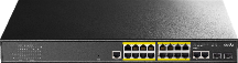 Switch PoE+ manageable niveau 2, 16 ports Gigabit, 2 SFP, Cudy GS2018PS2-200W – vue 5
