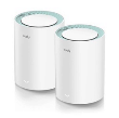 Système mesh Wi-Fi AC1200 Gigabit Cudy M1300, pack de 2 bornes – vue 5