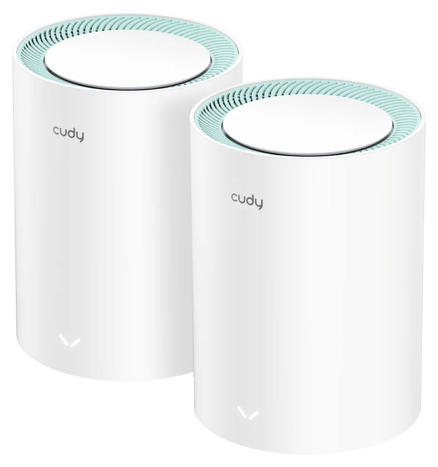 Système mesh Wi-Fi AC1200 Gigabit Cudy M1300, pack de 2 bornes