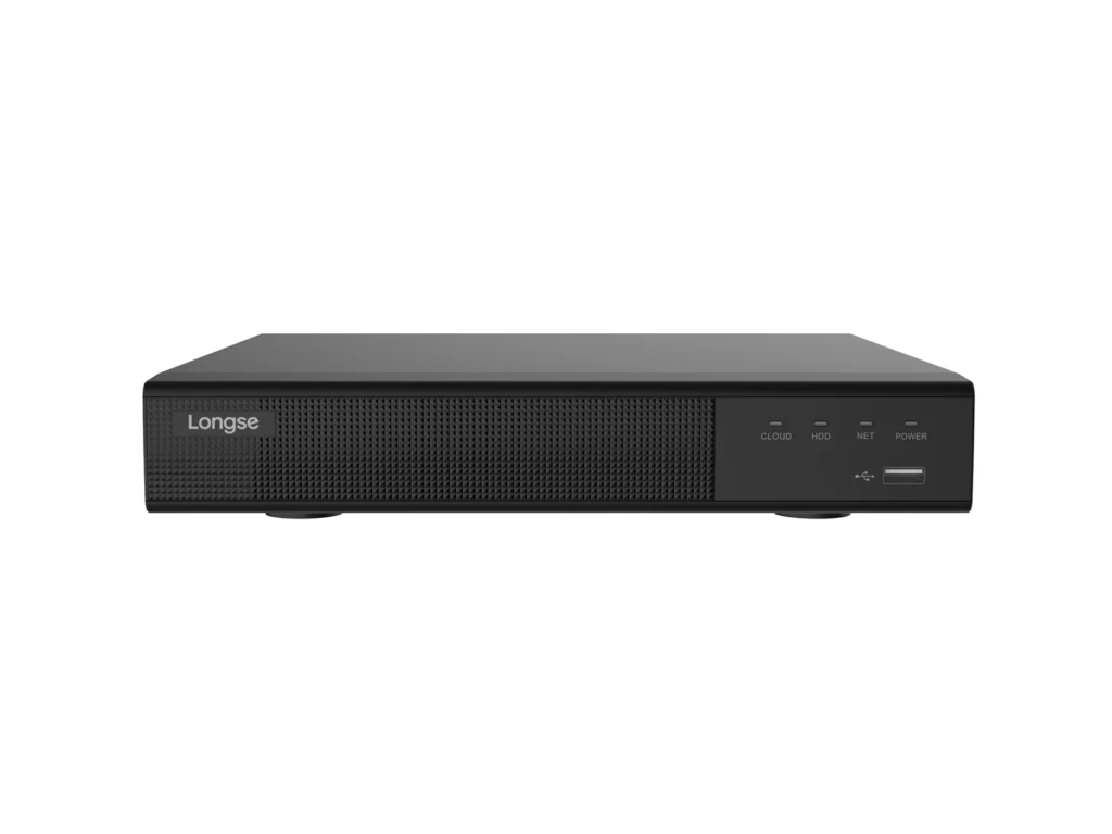 Enregistreur NVR 9 canaux · 4 ports PoE Longse NVR3109E1P4 – vue 2