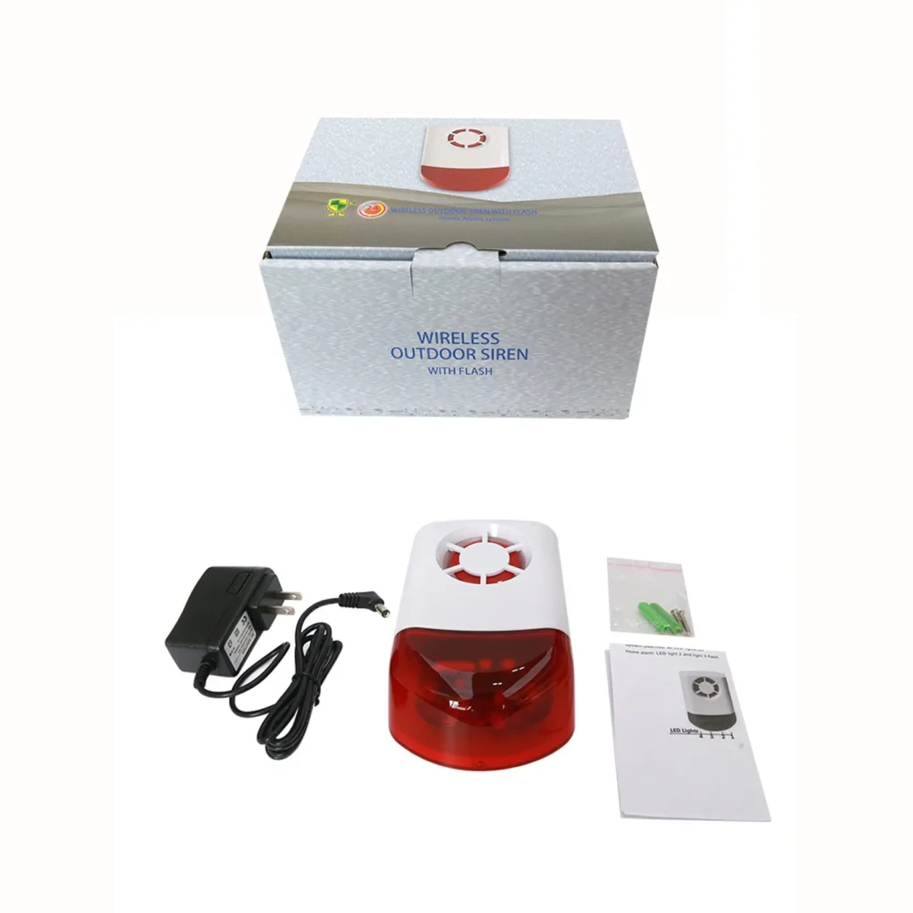 Sirène sans fil extérieure 120 dB Staniot WSR101 – vue 4