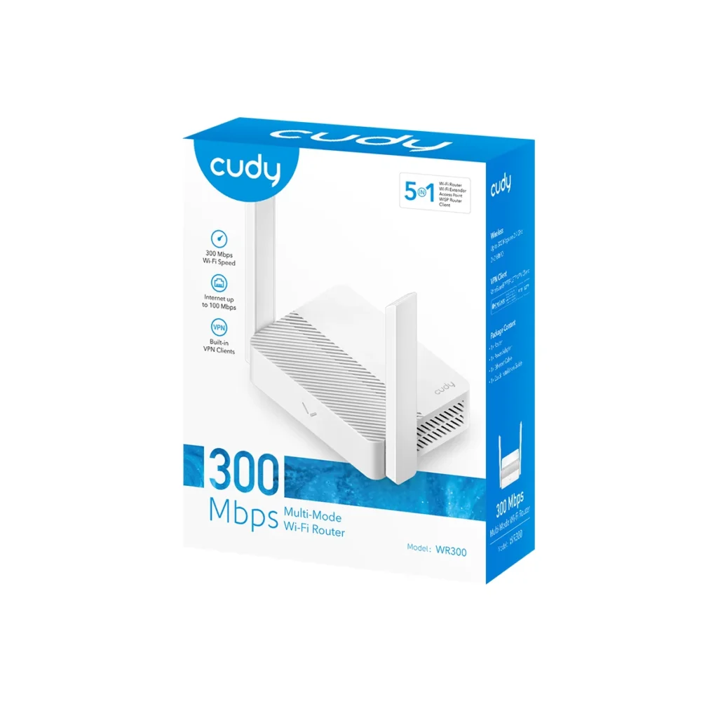 Vue 5 du routeur Wi-Fi N300