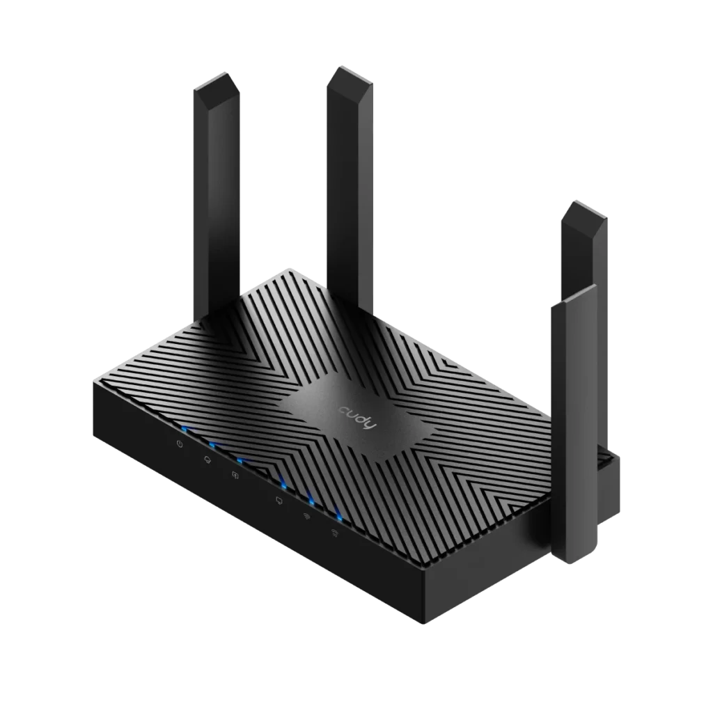 Routeur mesh Wi-Fi 6 AX3000 Gigabit 4 ports Cudy WR3000 – vue 2