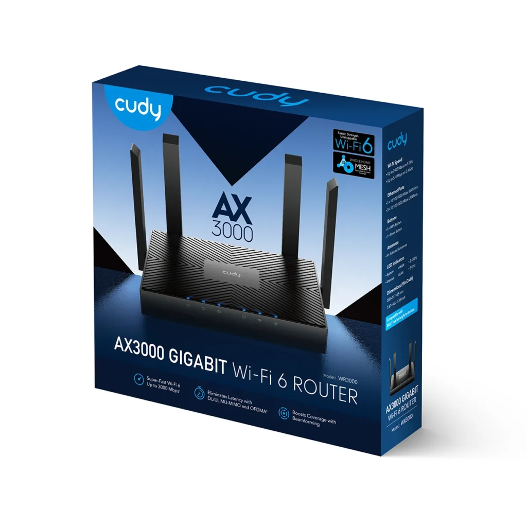 Vue 5 du routeur mesh Wi-Fi 6 AX3000